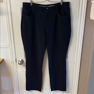 Footjoy athletic fit navy golf business casual pants men’s size 40X32